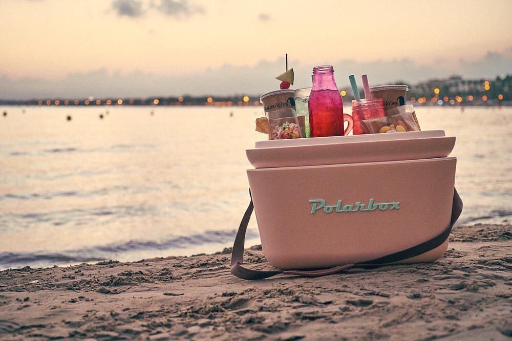 Polarbox Retro Cooler 20L Portable Insulated Cooler Box