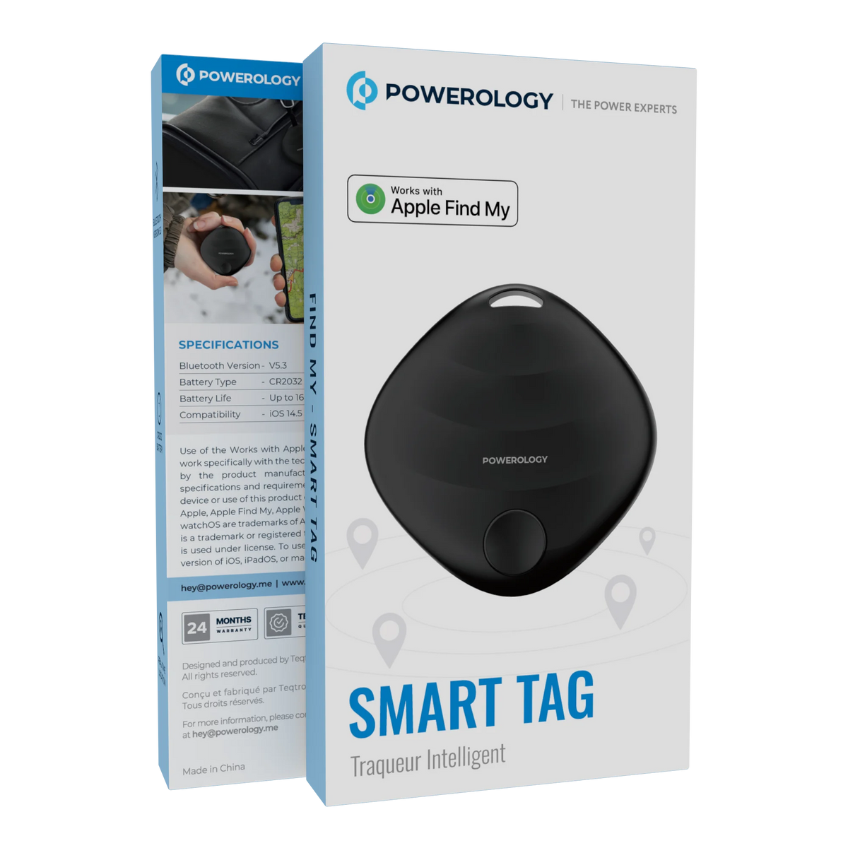 Powerology Smart Tag Black – image 22