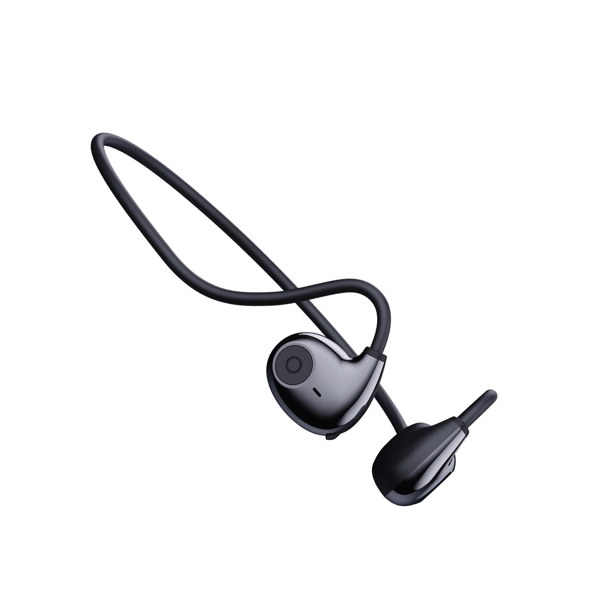Green Lion Brussels Air Conduction Earphones Black – image 4