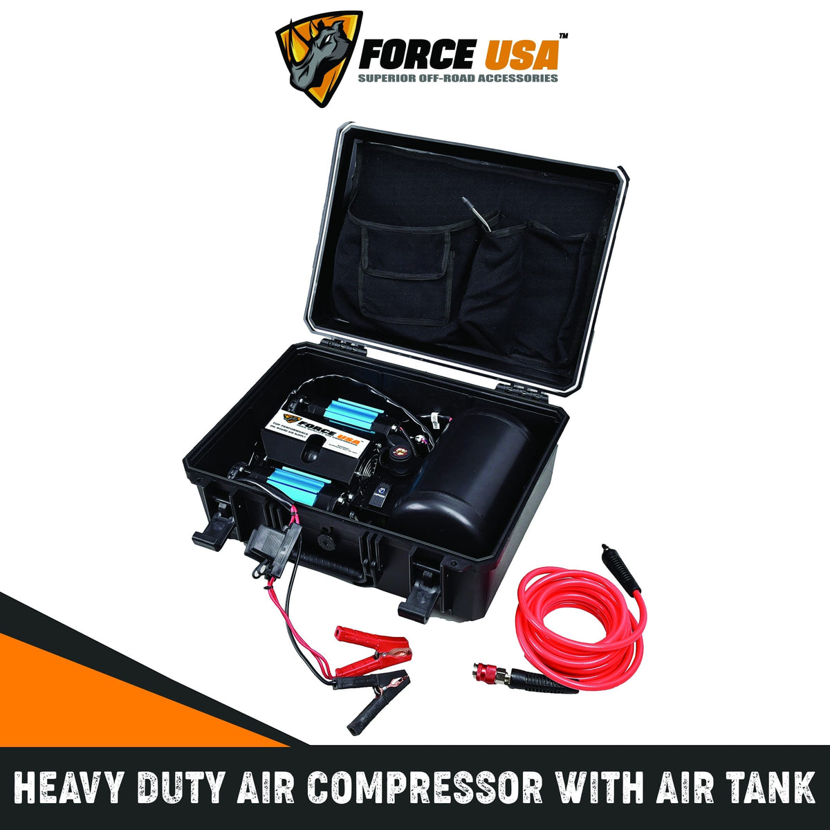ضاغط هواء فورس يو إس إيه شديد التحمل | FORCE USA HEAVY DUTY AIR COMPRESSOR