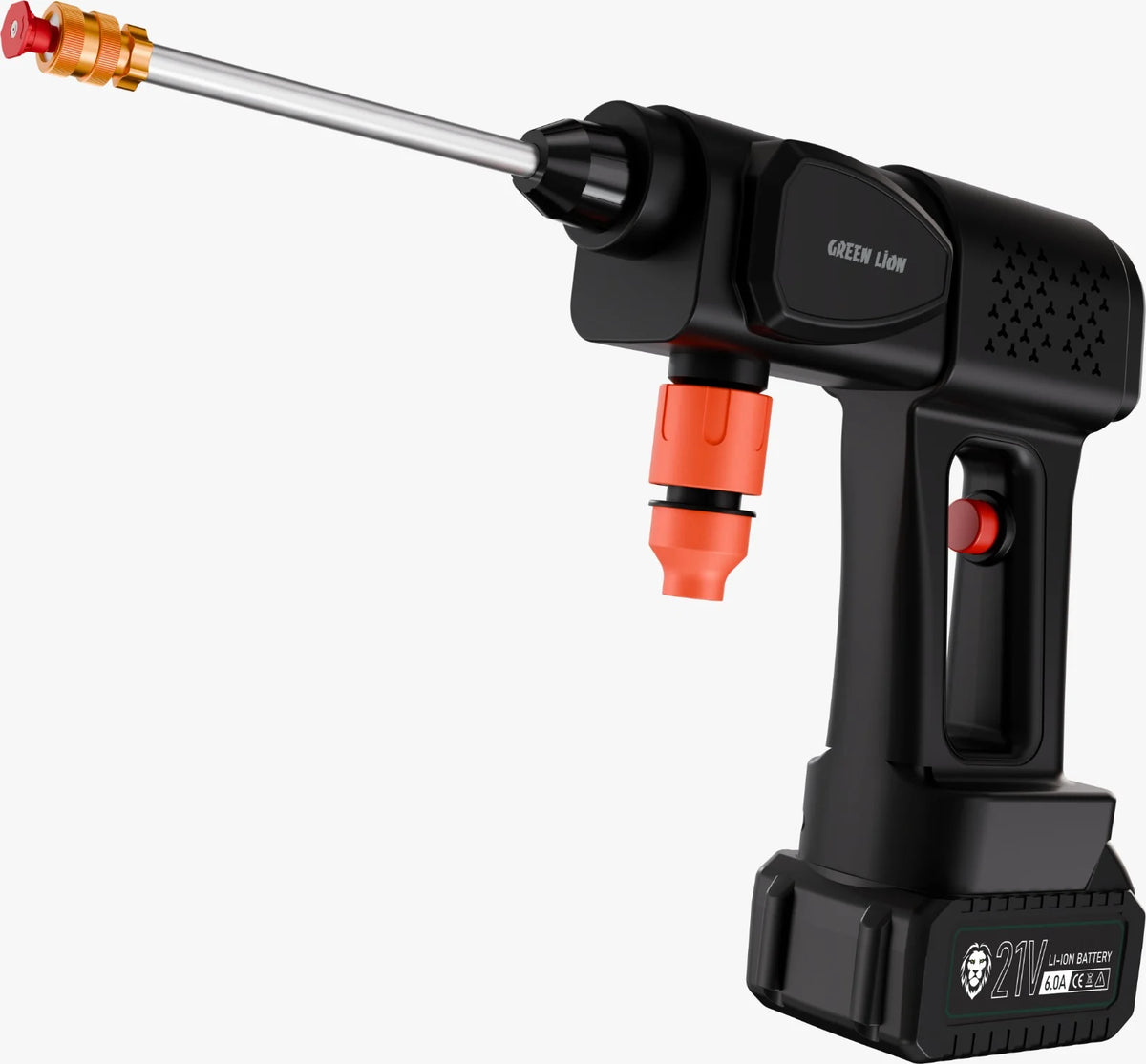 Green Lion 21 VCordless Pressure Wash Gun 18000 m Ah,4 L,240 W - Black – image 6