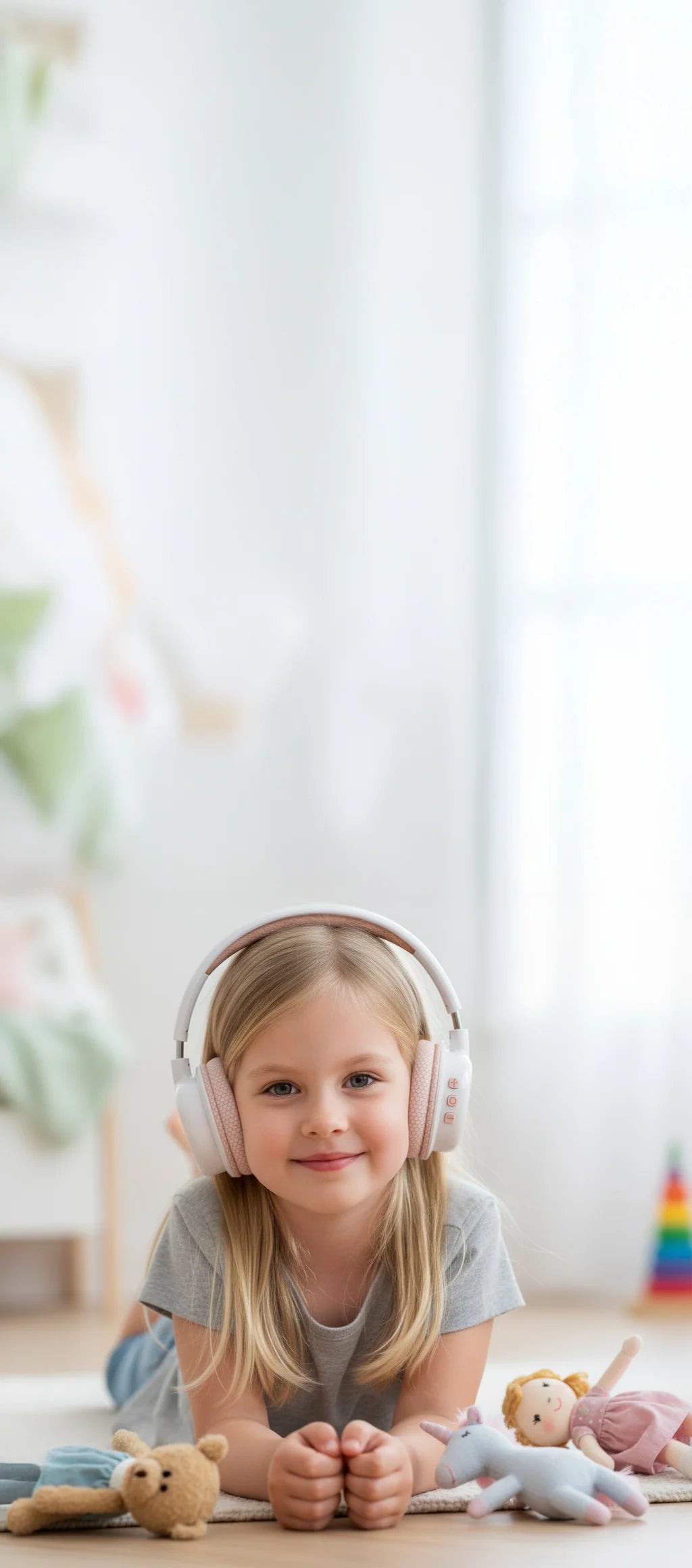 Green Lion GK-600 Kids Wireless Headphone - Pink – image 6