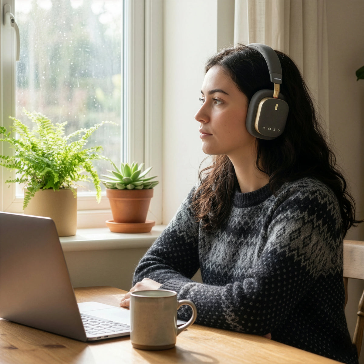Green Lion CANNESWireless ANCHeadphone - Black – image 3