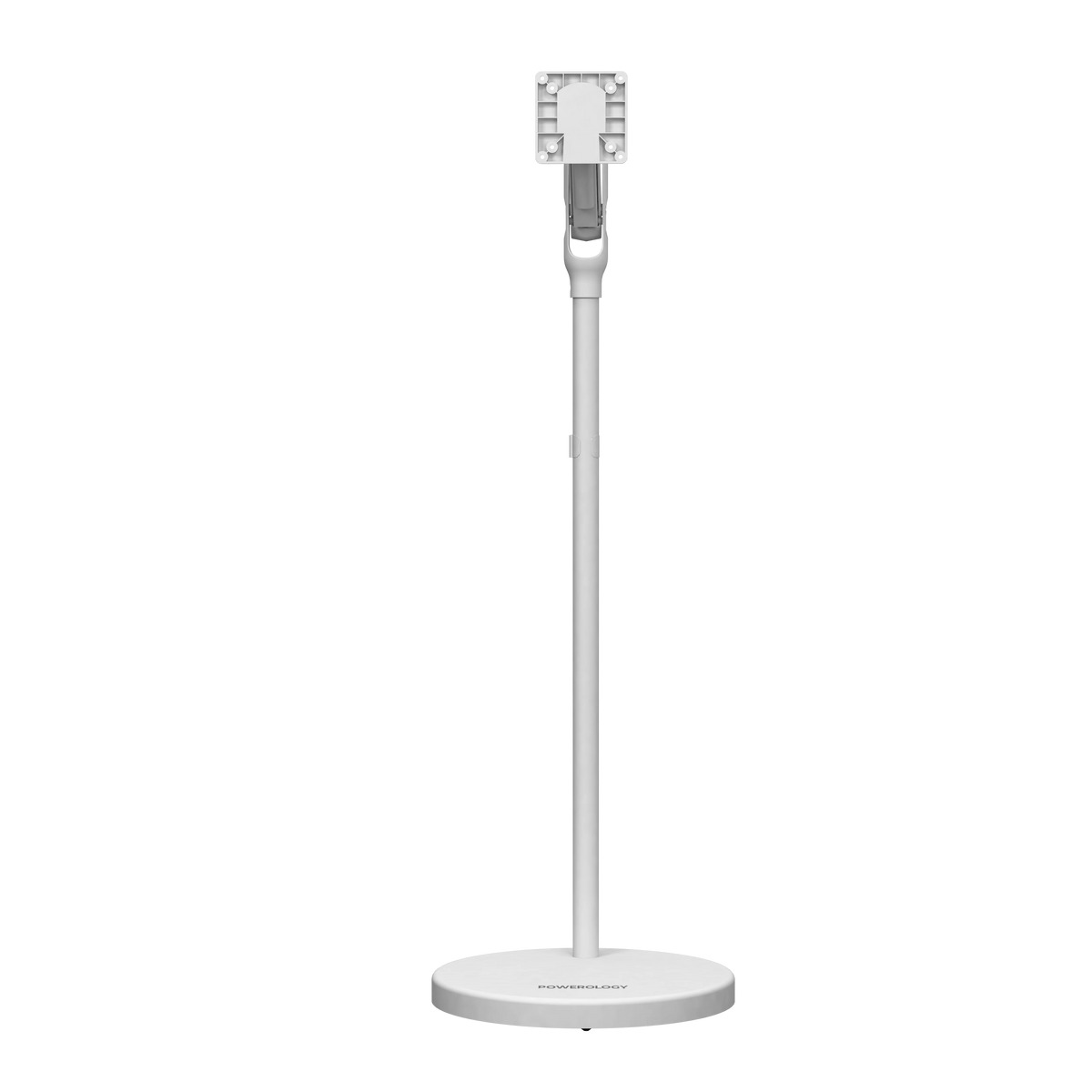 Powerology Cypres Portable TV Stand with Wheels White – image 9
