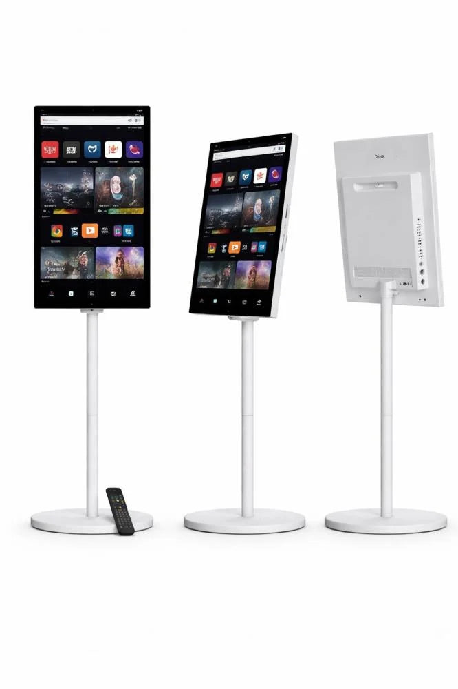 DENX 23-inch Smart Portable Screen with Stand and Android System