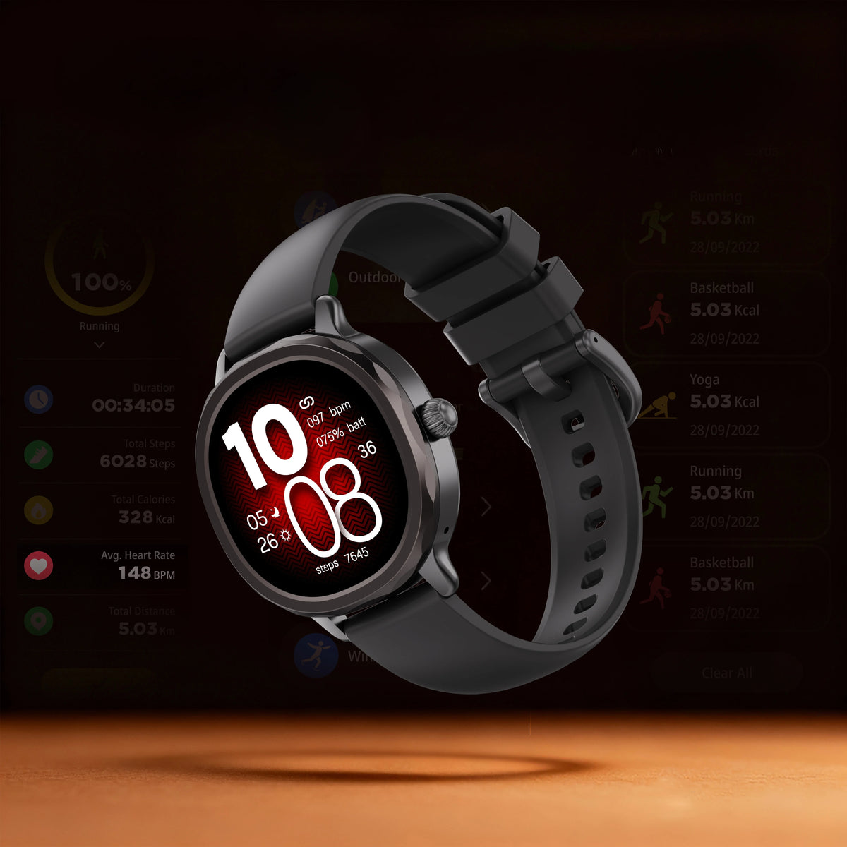 Powerology Velofit 1 04 Smartwatch Black – image 5