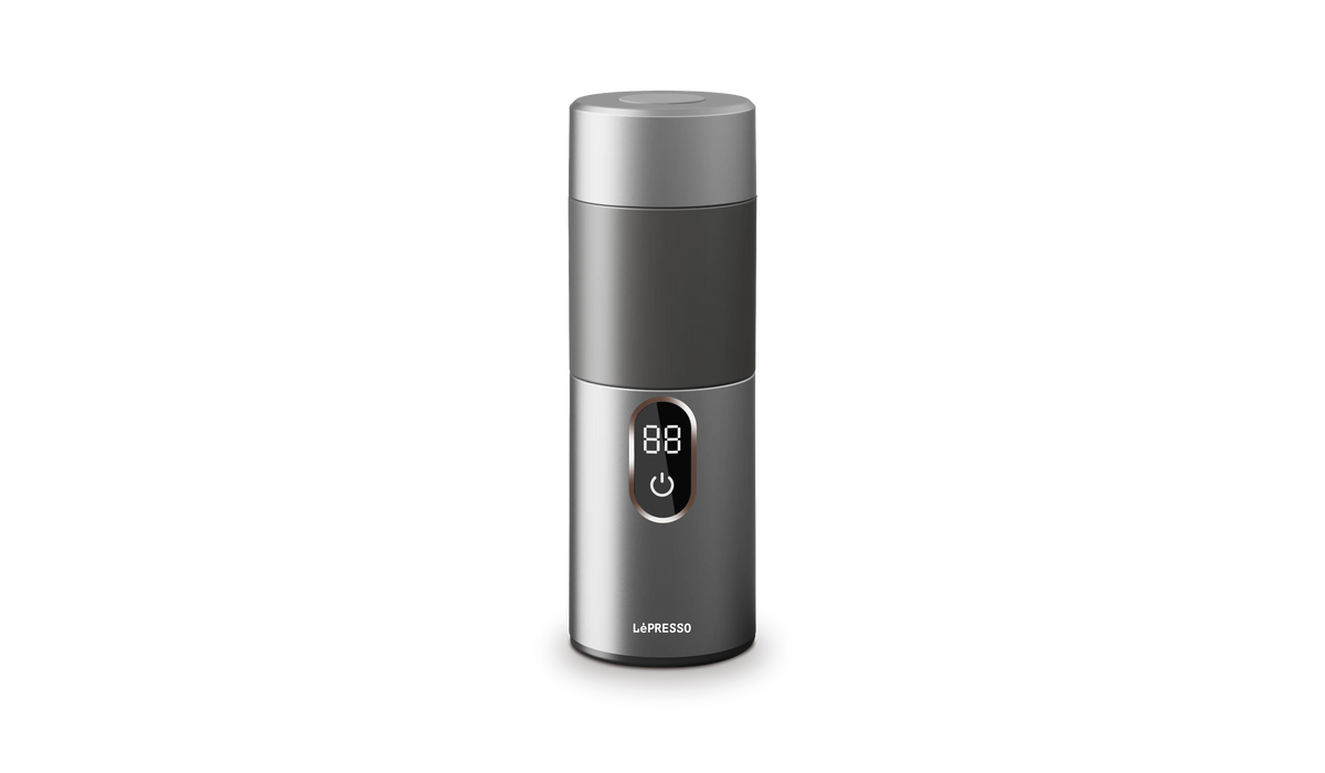 LePresso Mokarise Electric Moka Maker with One Touch Operation Silver – image 5