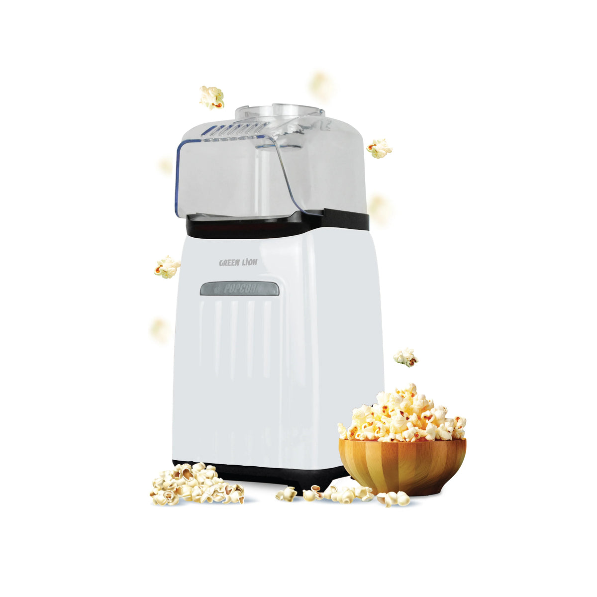 Green Lion Popjoy Popcorn Maker - White – image 3