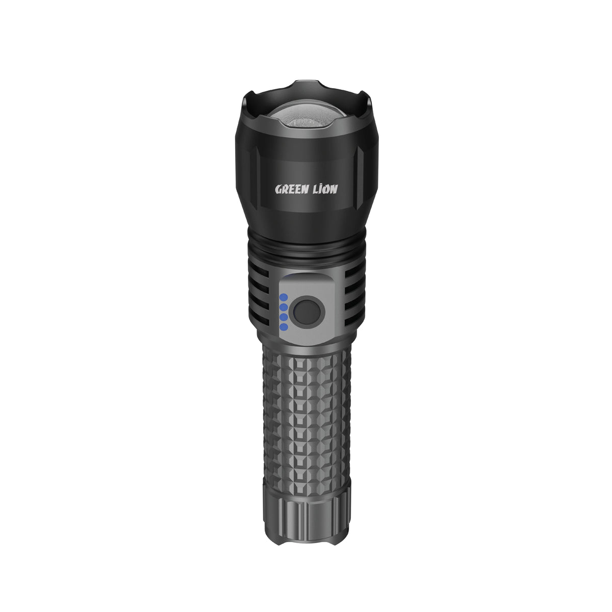 Green Lion Hunter Portable LED Torch Grey – image 3