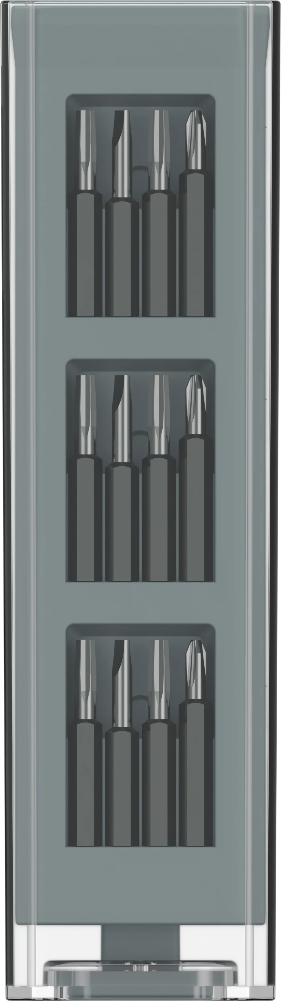 Green Lion GMS-42 Manual Screwdriver-42 Piece CR-V Bit Set - Grey – image 6