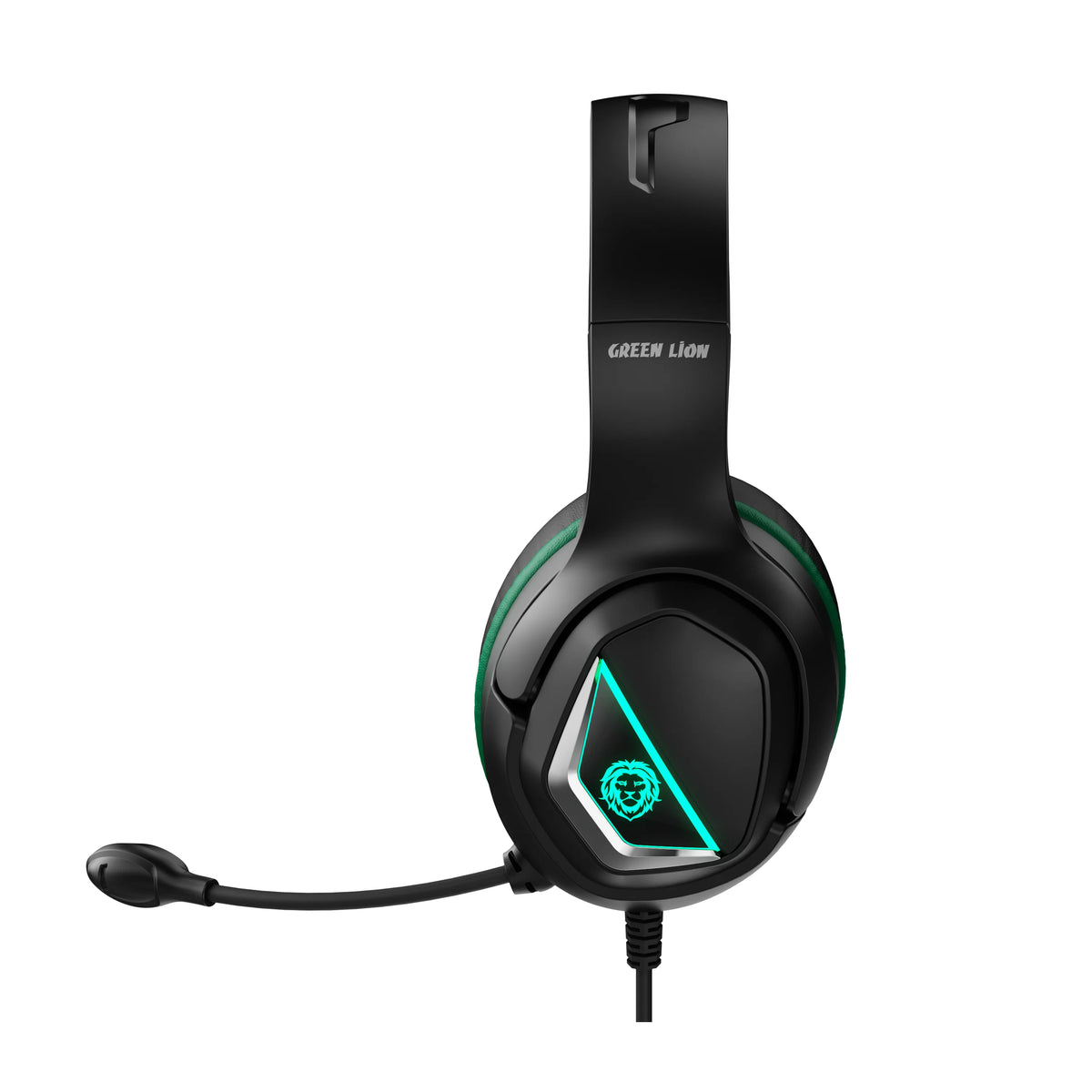 Green Lion Runner Wired Gaming Headphone Blue – image 3