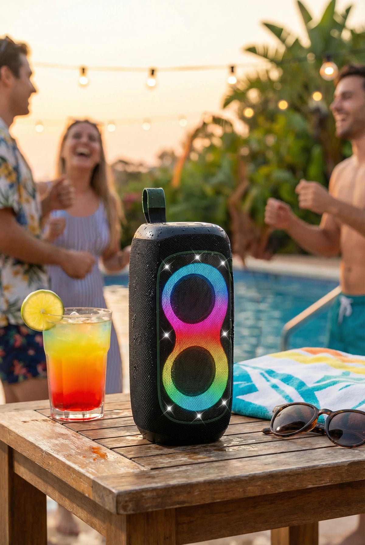 Green Lion Thunder 30 Portable Speaker Black – image 3
