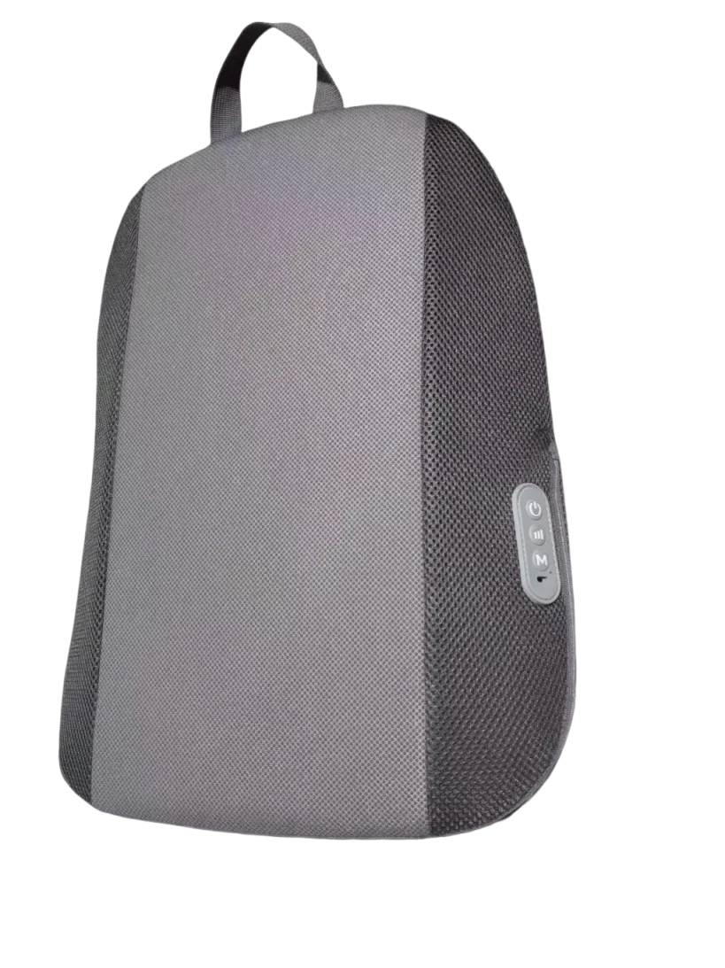 Green Lion Massage Cushion with Heating Function and Lumbar Support Grey – image 8
