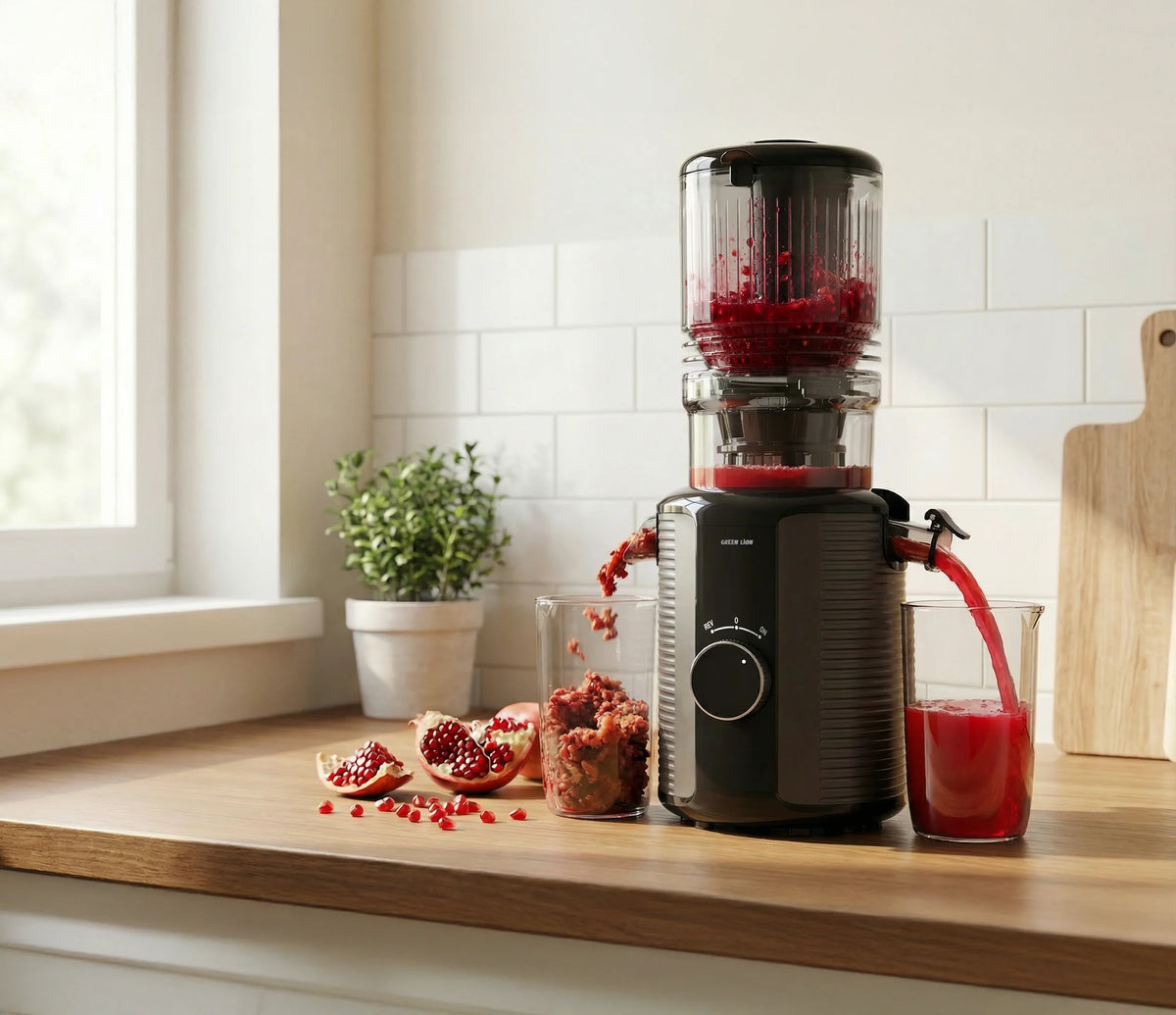 Green Lion Slow Juicer Pro Cold Press Juicer 1 2l – image 2