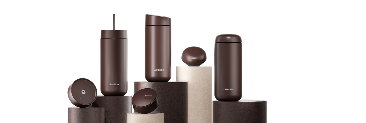 LePresso Trio Tumbler 3 in 1 Lid Tumbler - Brown – image 7