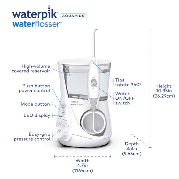 Waterpik Aquarius® Water Flosser – WP660ME