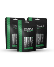 Fresh Trio – 3 Packs Monaji Mint Mouthwash | 30 Sachets