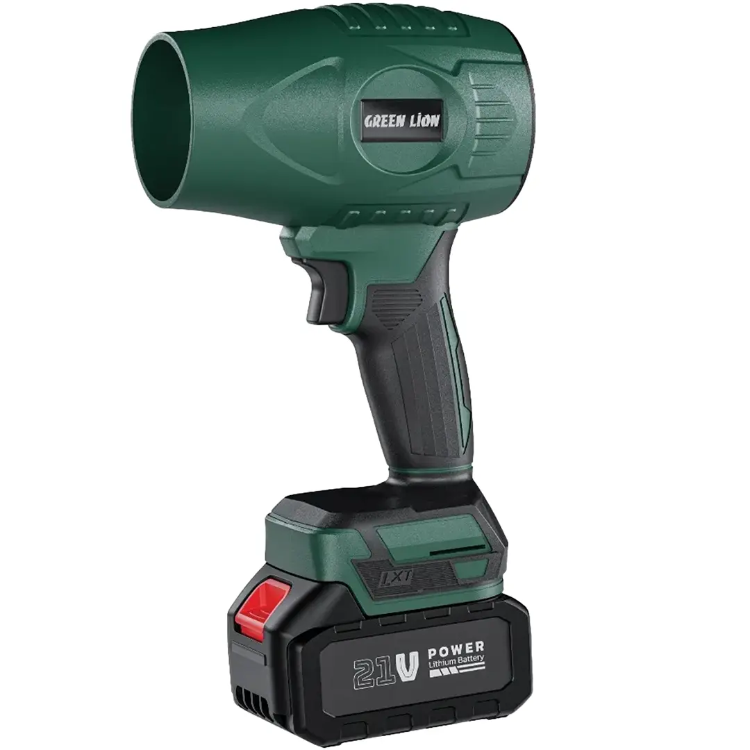 Green Lion Storm Jet Cordless Blower Green