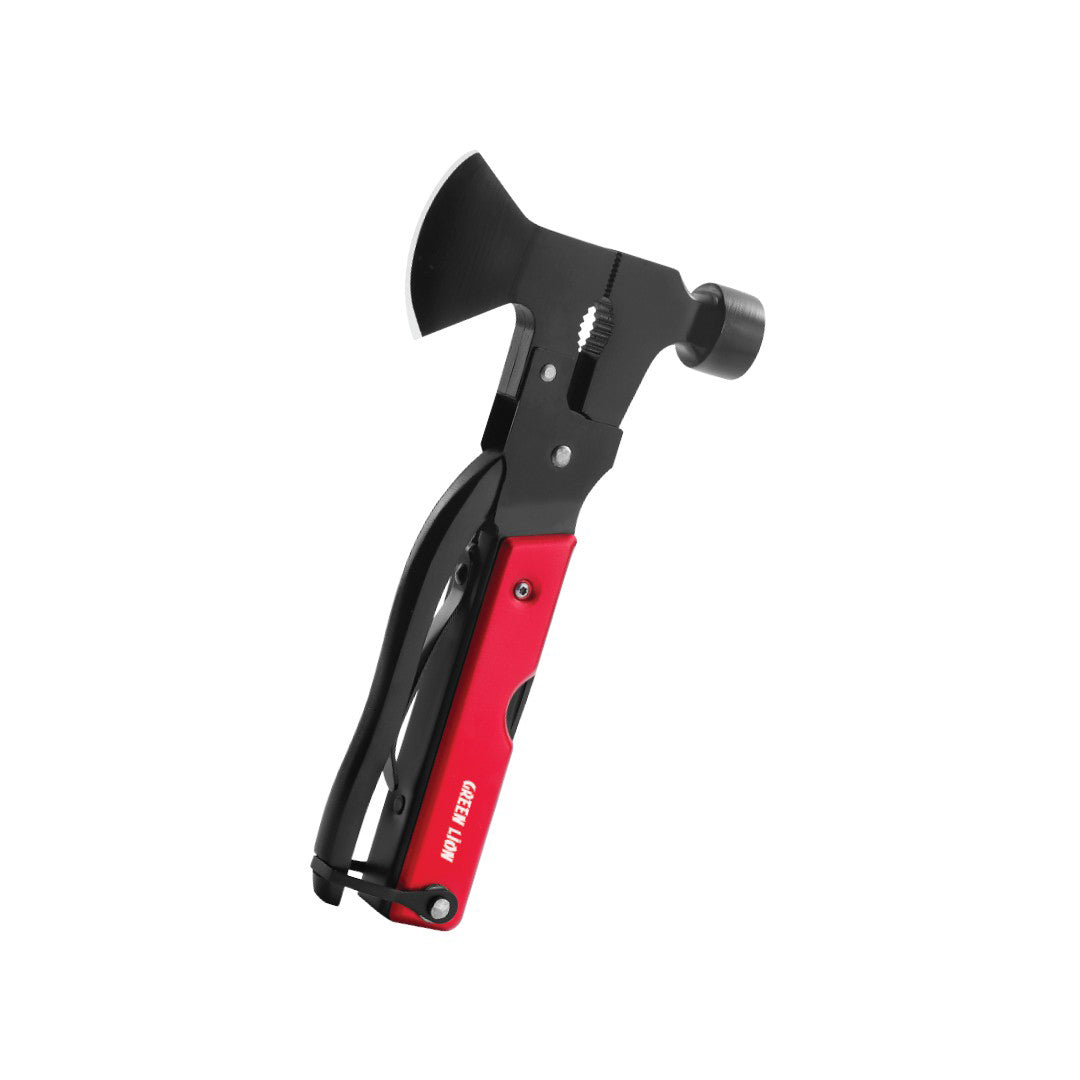 Green Lion Storm Breaker Multi Axe Hammer Red