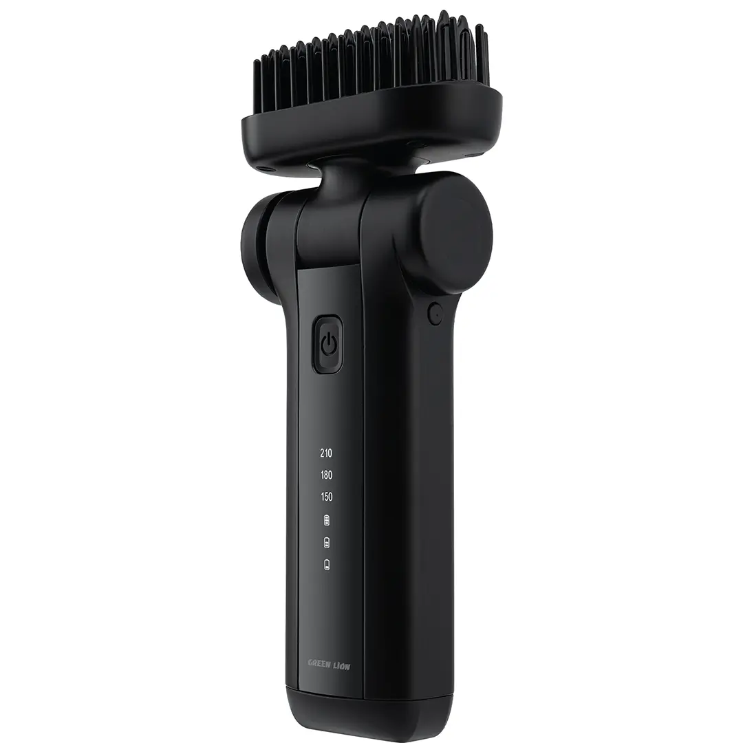 Green Lion Beard Pro Portable Beard Straightener Black