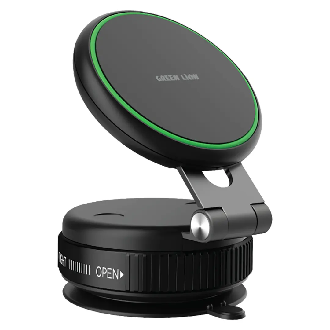 Green Lion Gx 41 MagSafe Suction Phone Holder Black