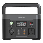 Green Lion PGX 600 Power Station-307.2 Wh 96000 m Ah 600 W(Li Fe PO 4)-Black