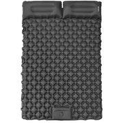 Green Lion Double Air Bed Inflatable Air Mattress Gray