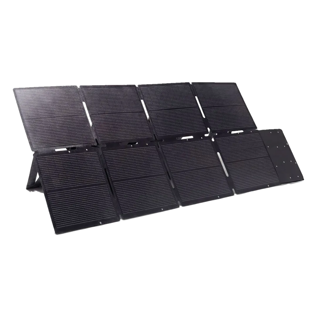 Powerology Helios Flex 300w Topcon Folding Solar Panel Black