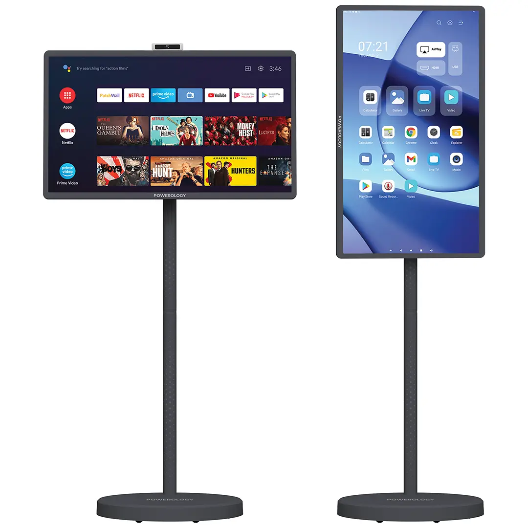 Powerology Banf 32 Portable Smart Monitor Gray