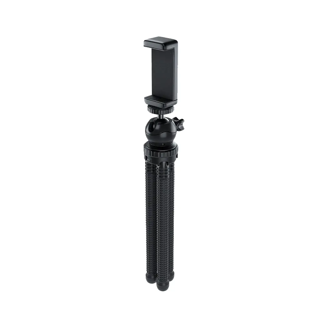 Green Lion Flexible Tripod with Foam Grips Black