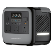 Powerology Pater Iv 2000w Portable Power Station Grey
