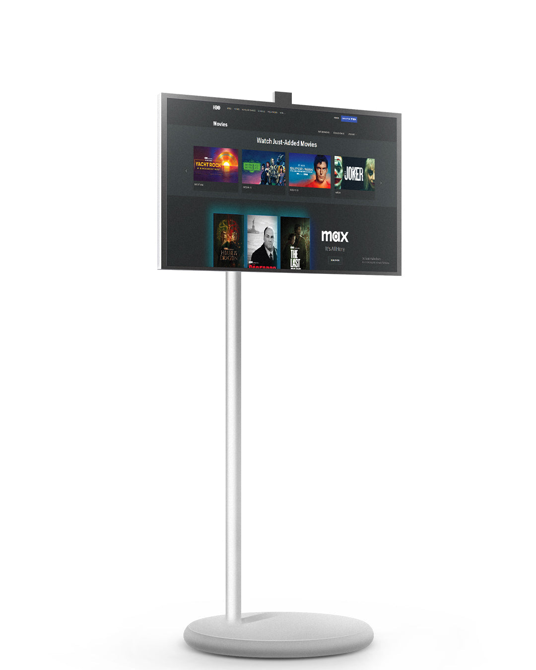 شاشة متنقلة ذكية اندرويد تكتك 27 انش مع كاميرا مدمجة Taktik Portable Smart Screen With Built-in Camera