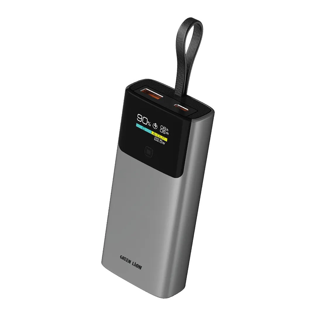 Green Lion Voltix 10000mAh Power Bank Pd20w Grey