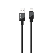 Green Lion USB A to Lightning Silicone Cable Black