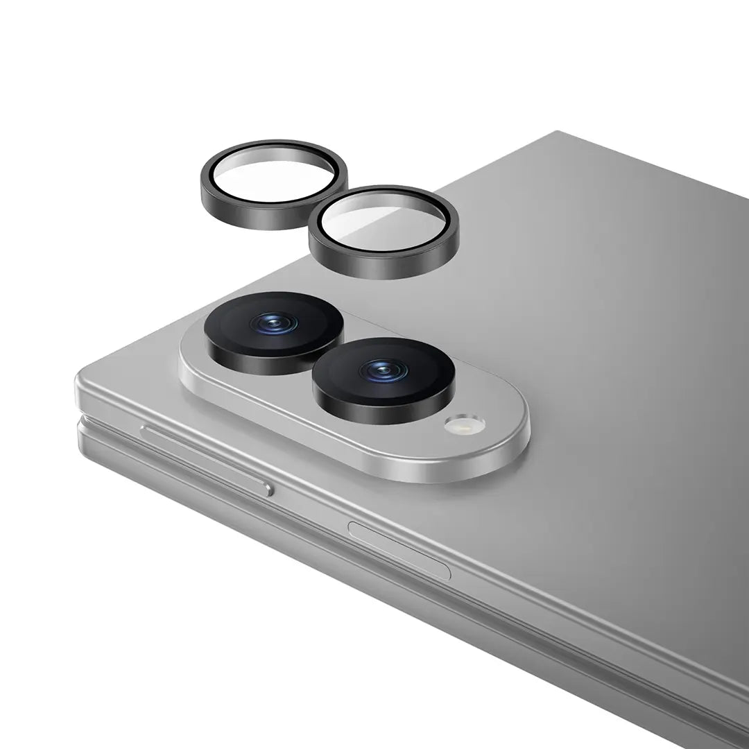 Green Lion Classic Camera Lens Protector for Z Fold 8 Grey