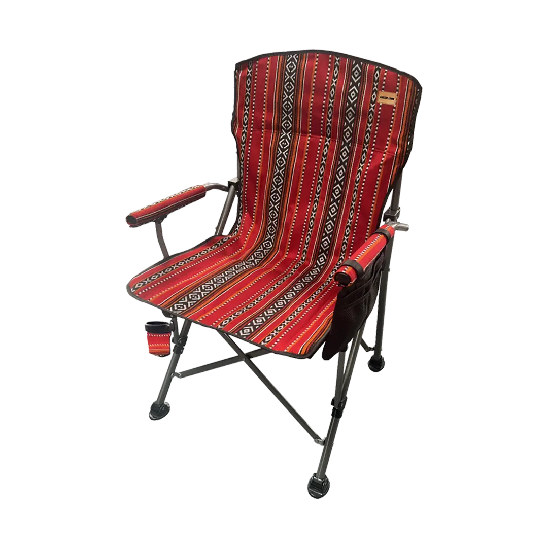 Green Lion Heritage Foldable Chair Red