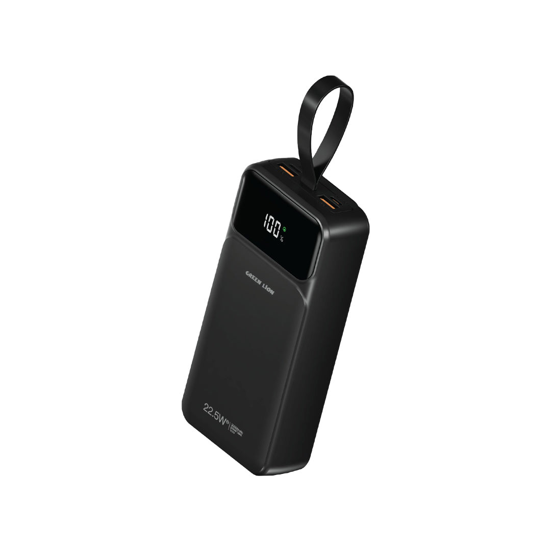 Green Lion Power Tank 30000mAh Power Bank Black