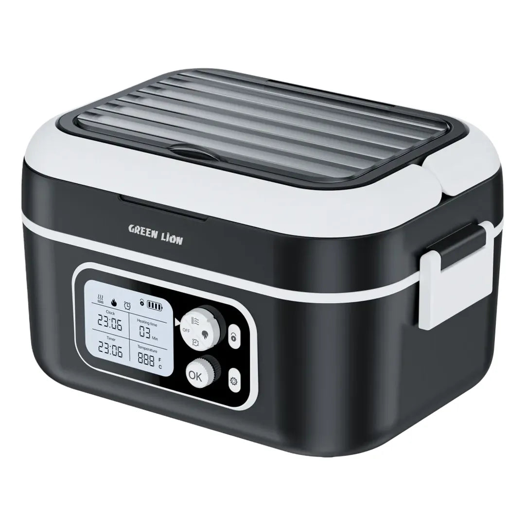 Green Lion GLB-35 Electric Lunch Box 1.5 L - Black