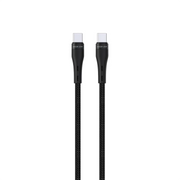 Green Lion USB C to USB C Braided Cable 60w Black