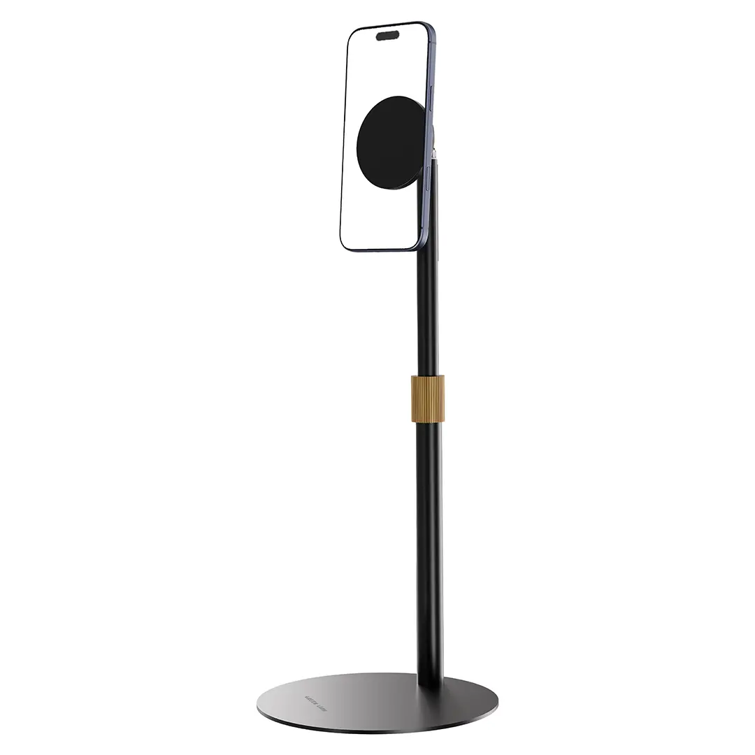 Green Lion Flex Stand Desktop Phone Holder Black