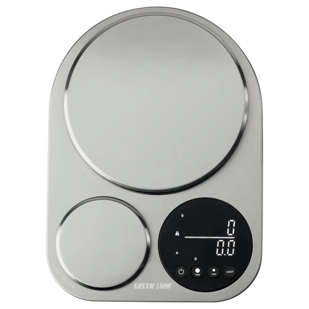Green Lion Dual Kitchen Scale Silver