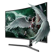 Green Lion Phantom 32" Gaming Monitor - Black