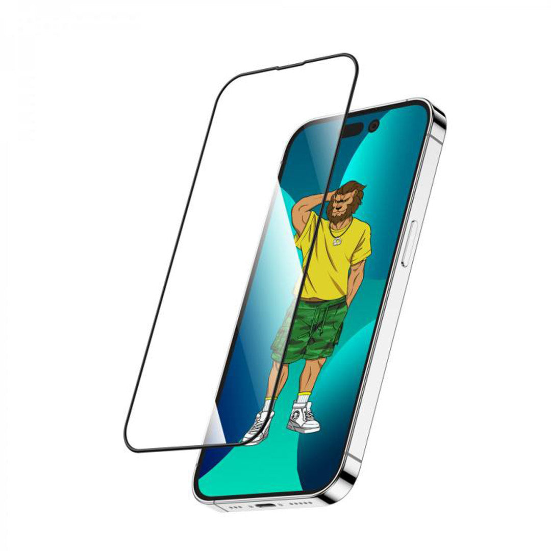 Green Lion 3d Silicone HD Glass Screen Protector Black Edge Clear