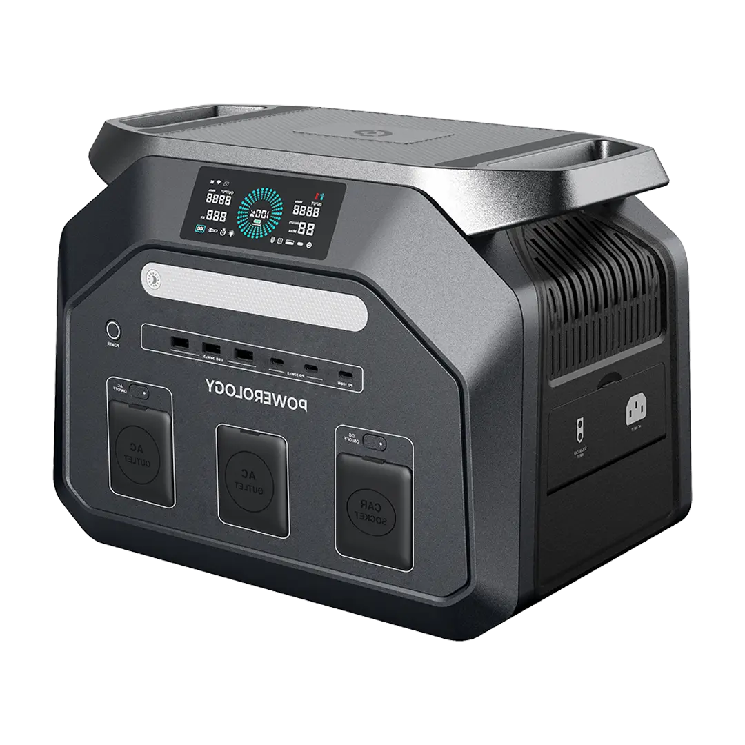 Powerology Dynamic1800 Portable Power Station 1800w Black