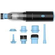 Powerology Turbovac 8 in 1 Handheld Vacuum Air Duster Black