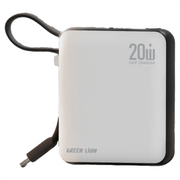 Green Lion Nuru 10000mAh Power Bank White