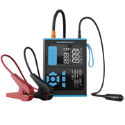 Powerology Jump Starter Air Inflator Obd Ii Car Fault Diagnosis Tool Black Blue