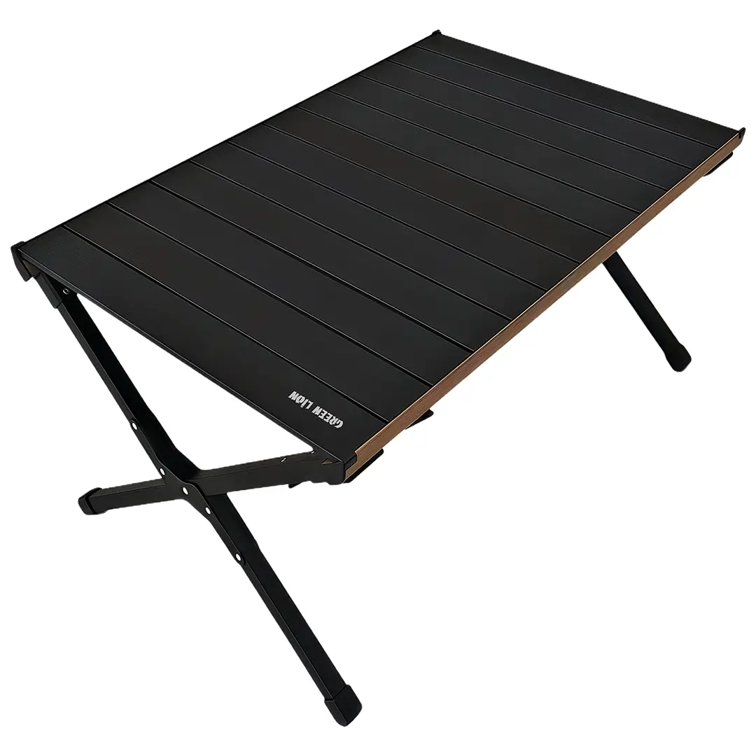 Green Lion Camp T3 Foldable Camping Table Black