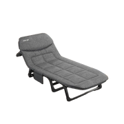 Green Lion Foldable Camping Bed Gray