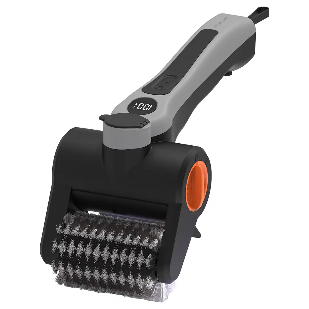 Green Lion Electric Grill Brush 600 RPM - Black